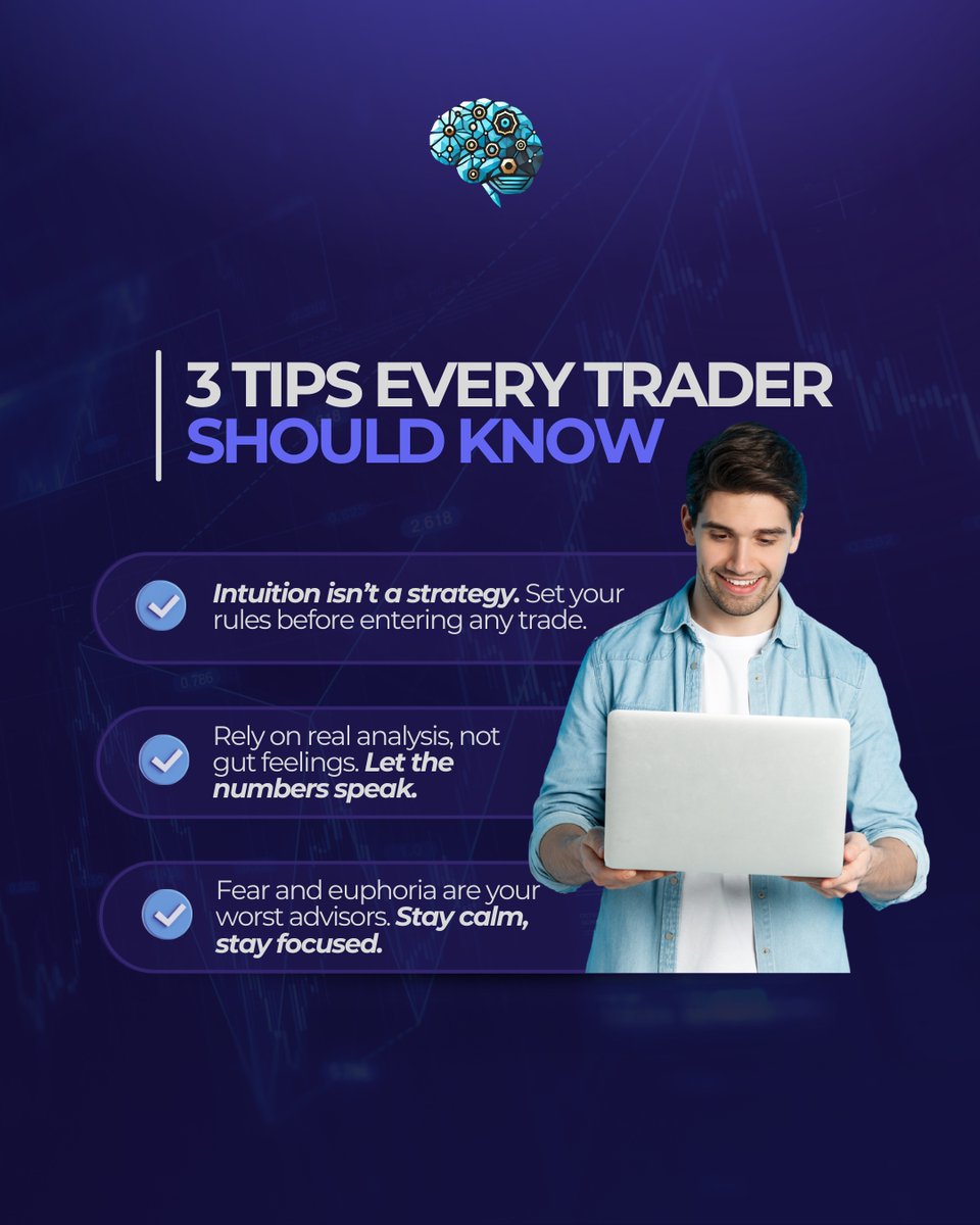 QuantCore_ai's tweet image. Most losing trades come from emotion and lack of structure.

Successful traders follow rules, rely on data, and stay emotionally neutral to build consistency.

🌐Visit: qntcore.ai

#QuantCore.AI #AITrading