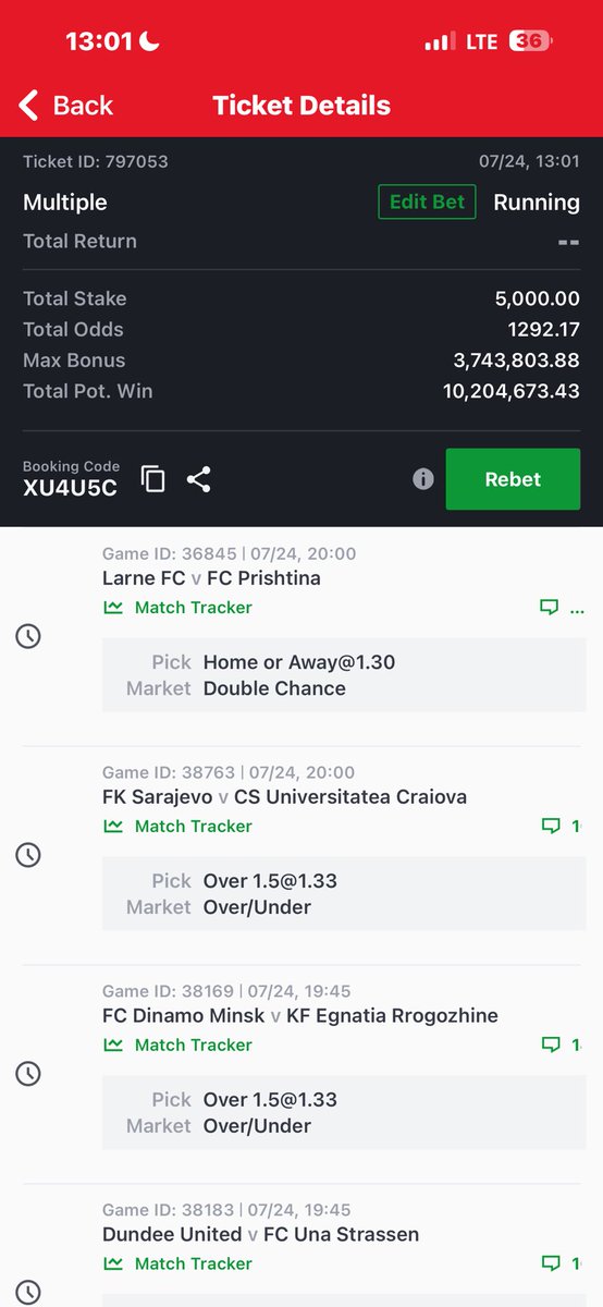 d1st_tips's tweet image. 1300 odds 
Today’s blessings !!🥶🤲