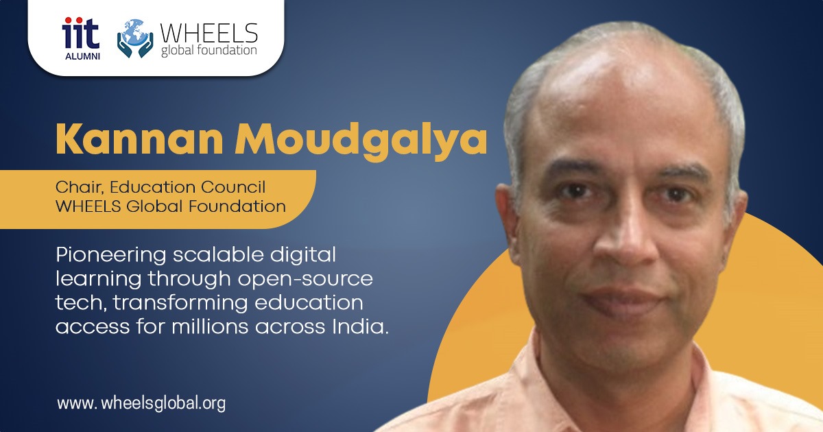 iitwheelsglobal's tweet image. Kannan Moudgalya, Chair – Education Council, WHEELS Global Foundation, is taking #SpokenTutorial to India’s last mile skill-based, offline, multilingual learning for all. Empowering through education!
🌐 bit.ly/420F3d8
#DigitalInclusion #EdTech #WHEELSGlobalFoundation