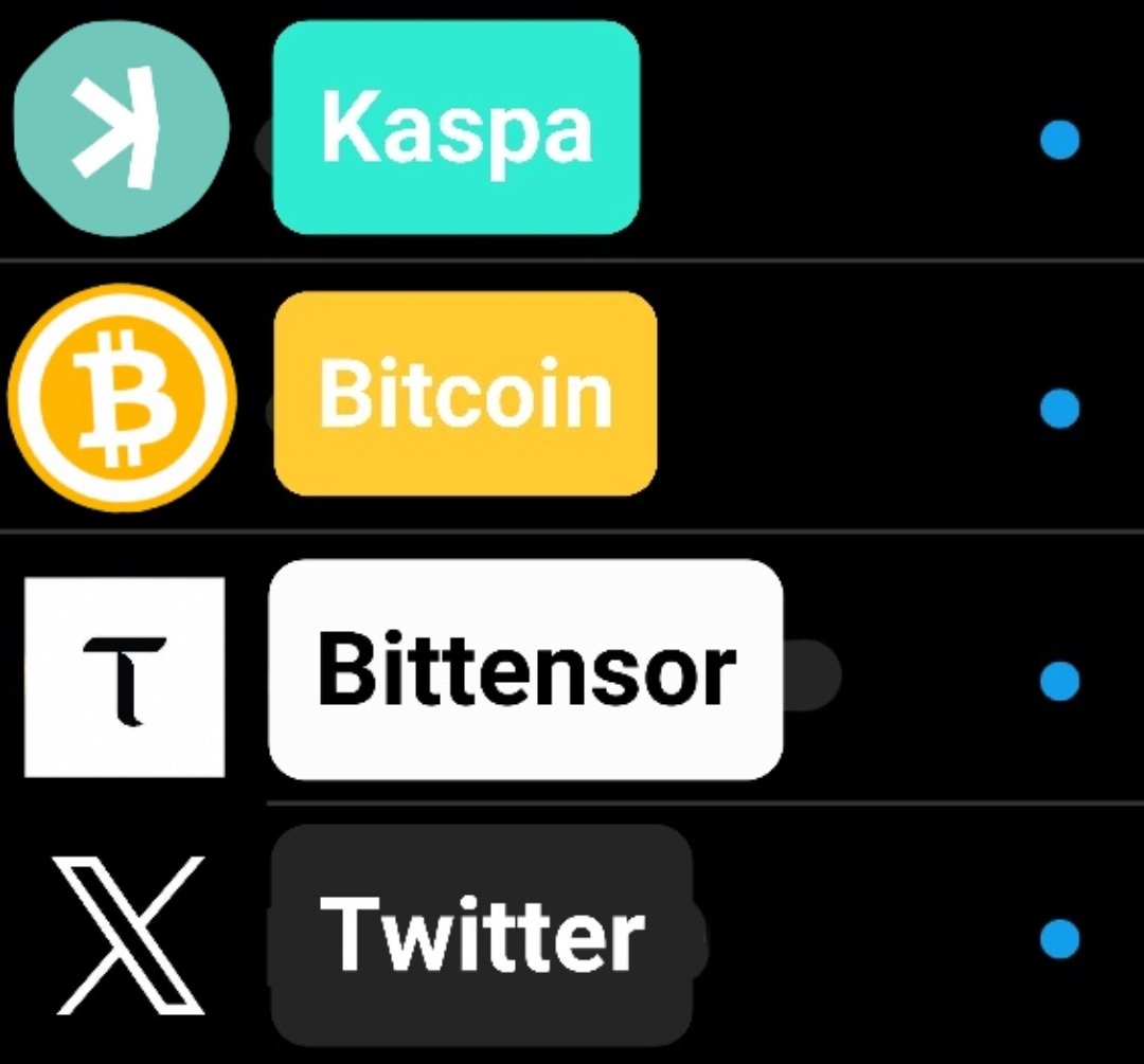 LevendiPro's tweet image. You have just received a message from $KAS, $BTC, $TAO &amp;amp; X all at the same time..

Which message do you open first and why? 🤔