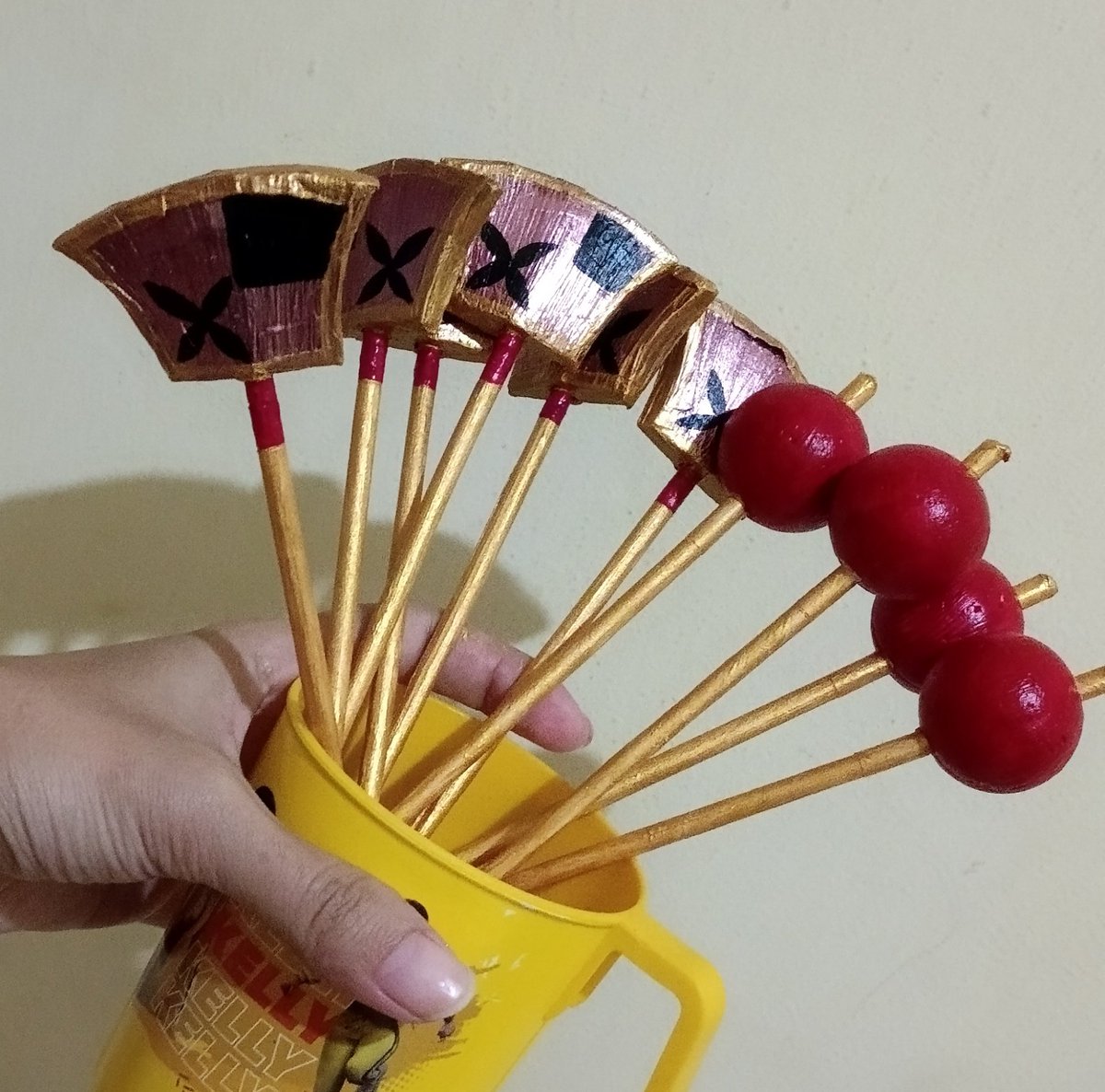 Dah jadi. Tebak character.