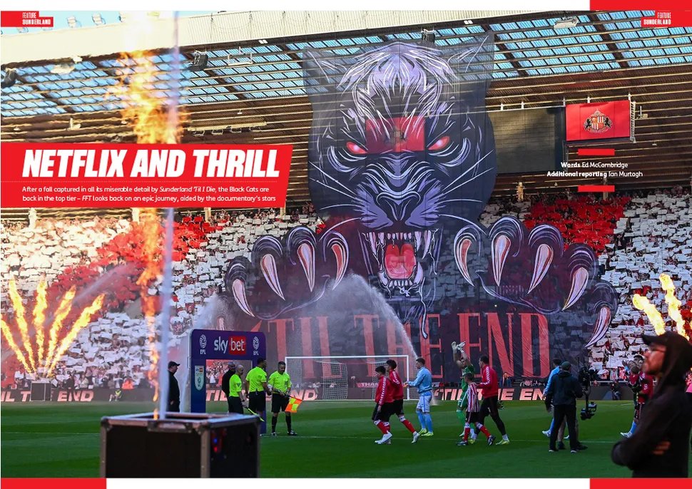 🐱 Netflix and Thrill

<a href="/SunderlandAFC/">Sunderland AFC</a> are back in the top tier – so we look back on an epic journey, aided by the Sunderland Till I Die documentary’s stars

fourfourtwo.com/blogs/season-p…