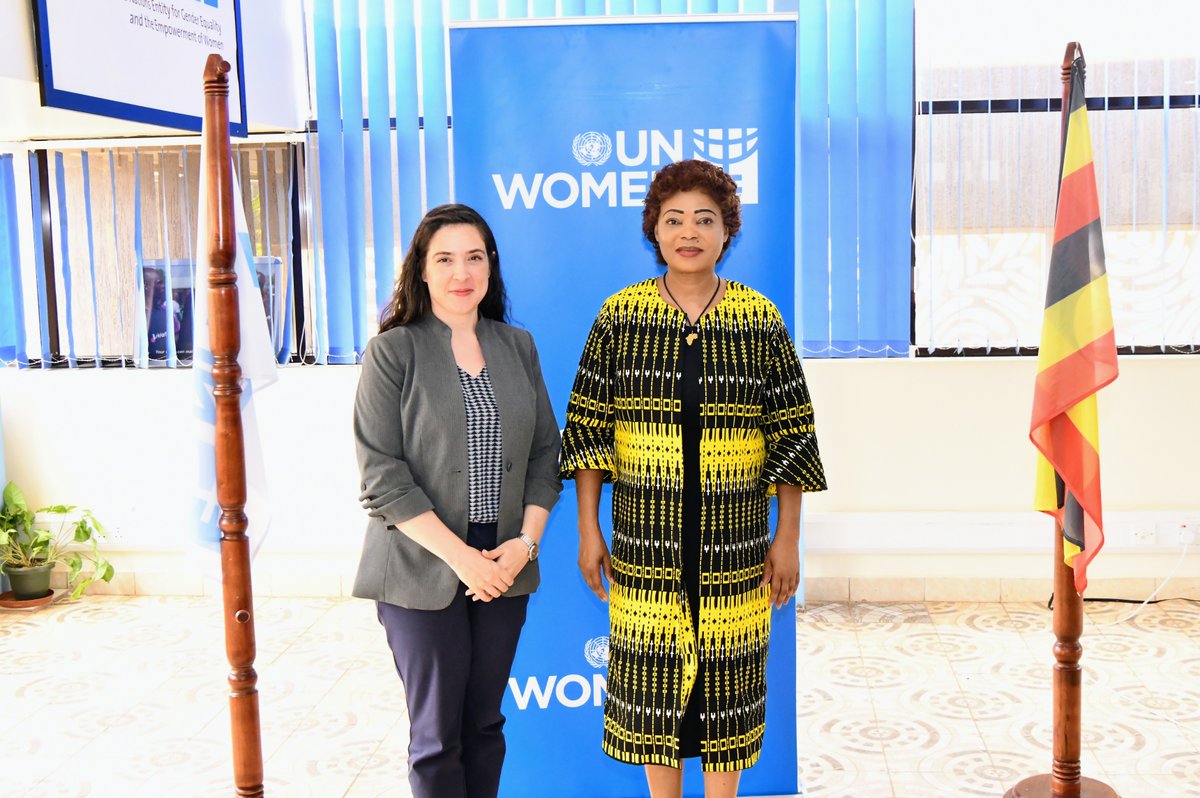 unwomenuganda's tweet image. Today, @PaulinaUNWomen, the Country Rep & team met with @usmissionuganda officials, led by Uganda @PEPFAR Coordinator Mary Borgman, to explore collaboration on gender equality, women’s empowerment, and addressing the gendered impact of HIV/AIDS—especially among adolescent girls.