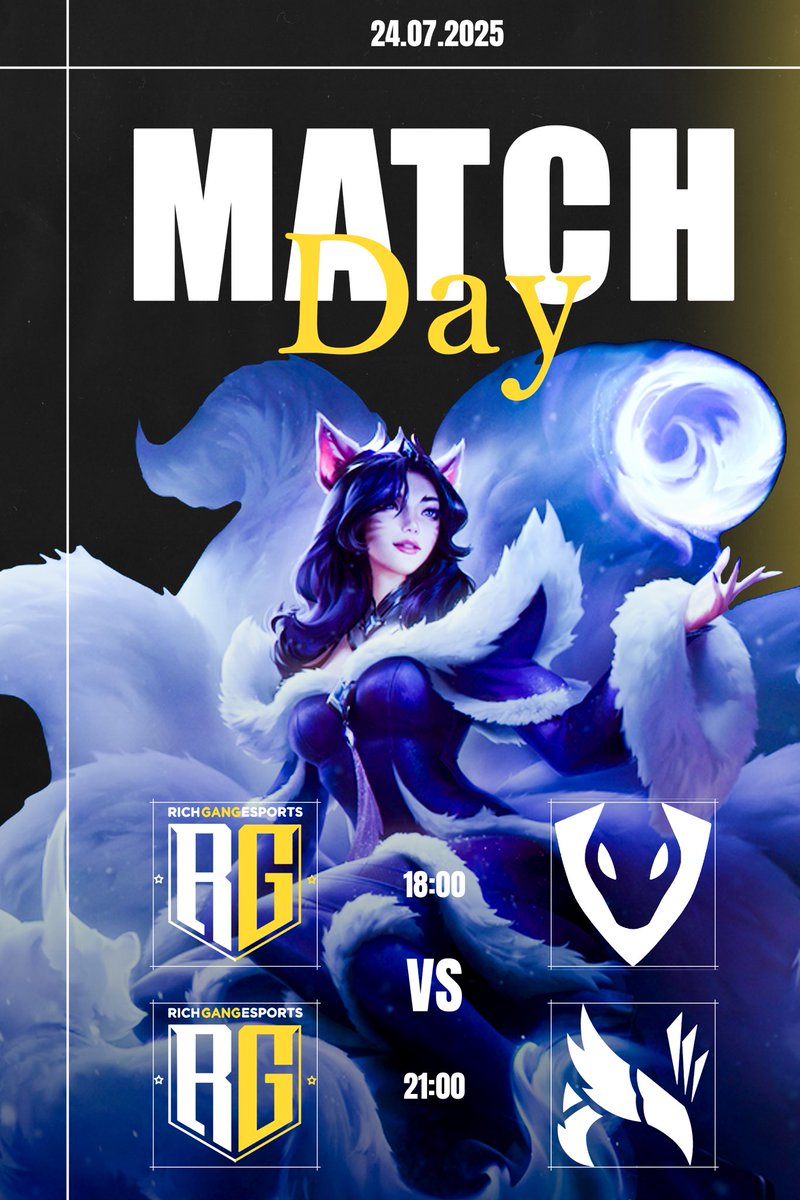 RG (@richgangesports) on Twitter photo Final day of <a href="/NLClol/">Arozzi NLC</a> seeding. <a href="/VNC_Esports/">Venomcrest</a> and <a href="/NORDEsports/">NORD Esports</a> in our sights.
The Gang is locked in, we're claiming that first seed and heading into playoffs on top. No mercy. Let’s go🔥💸 Final day of <a href="/NLClol/">Arozzi NLC</a> seeding. <a href="/VNC_Esports/">Venomcrest</a> and <a href="/NORDEsports/">NORD Esports</a> in our sights.
The Gang is locked in, we're claiming that first seed and heading into playoffs on top. No mercy. Let’s go🔥💸