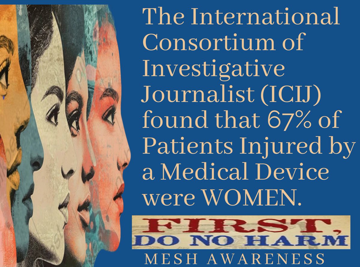 JanUrban12's tweet image. Women's Health - Know What You Don't Know - Never assume a Medical Device or Treatment is Safe. Be Informed - STOP - LOOK and LISTEN - Know the Benefits and Risks. Fact Check the History of any Procedure/Medication/Therapy that is prescribed. Remember It is Your Body, Your Life!