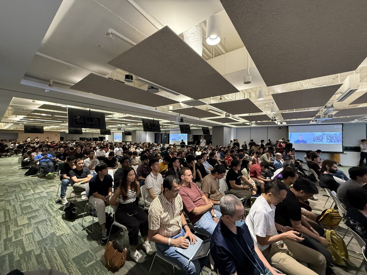 Fiachra (Fiki) 马骏 (@fiachrarm) on Twitter photo Insanely large turnout at the first <a href="/cursor_ai/">Cursor</a> event in Singapore! May Singapore be the next big AI hub for the world 🇸🇬🌏
<a href="/SherryYanJiang/">Sherry Jiang</a> <a href="/agrimsingh/">agrim singh</a> <a href="/ivanleomk/">Ivan Leo</a> <a href="/gabrielchua_/">gabriel</a> <a href="/aimuggle/">muggle - me/acc</a> <a href="/benln/">Ben Lang</a> <a href="/danperks_/">Dan Perks</a> Insanely large turnout at the first <a href="/cursor_ai/">Cursor</a> event in Singapore! May Singapore be the next big AI hub for the world 🇸🇬🌏
<a href="/SherryYanJiang/">Sherry Jiang</a> <a href="/agrimsingh/">agrim singh</a> <a href="/ivanleomk/">Ivan Leo</a> <a href="/gabrielchua_/">gabriel</a> <a href="/aimuggle/">muggle - me/acc</a> <a href="/benln/">Ben Lang</a> <a href="/danperks_/">Dan Perks</a>