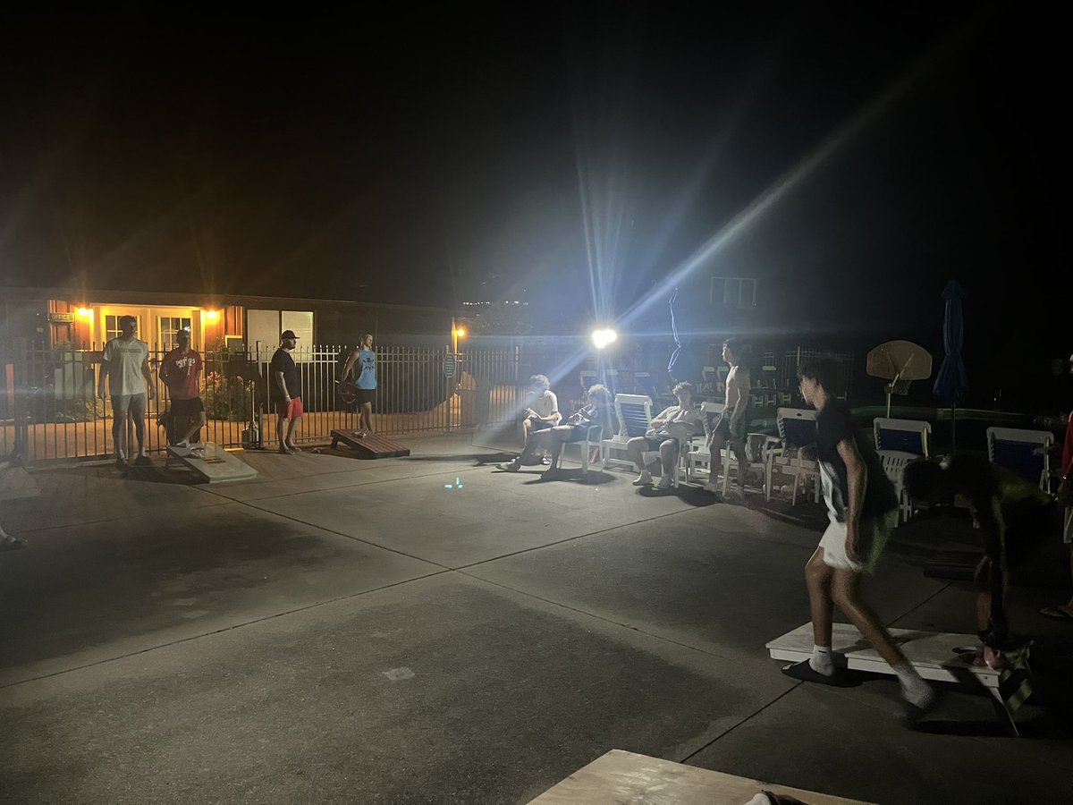 mortonpottersbb's tweet image. Team Bonding Camping Trip! Battling the heat.
Day 1 highlights:
- Sand volleyball game
- pool basketball
- annual bags tournament
Looking forward to Day 2!
#FAMILY