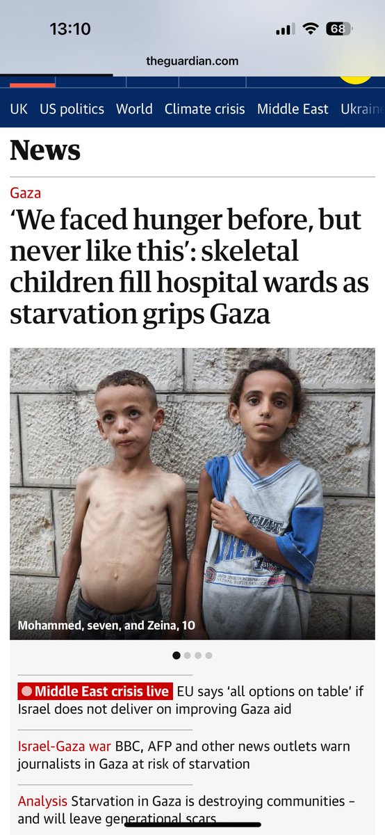 TeachLeadAAli's tweet image. I know we are on our summer holidays, but let’s not forget the world is turning a blind eye to this.
theguardian.com/uk