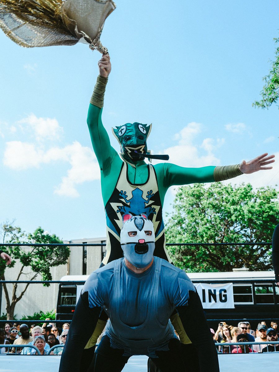 BigOPossum69's tweet image. Legends never die.
📸 @sarahdope 🤼♀️ @f1rstwrestling
🍻 @PryesBrewing 🐸 @Thunderfrogger