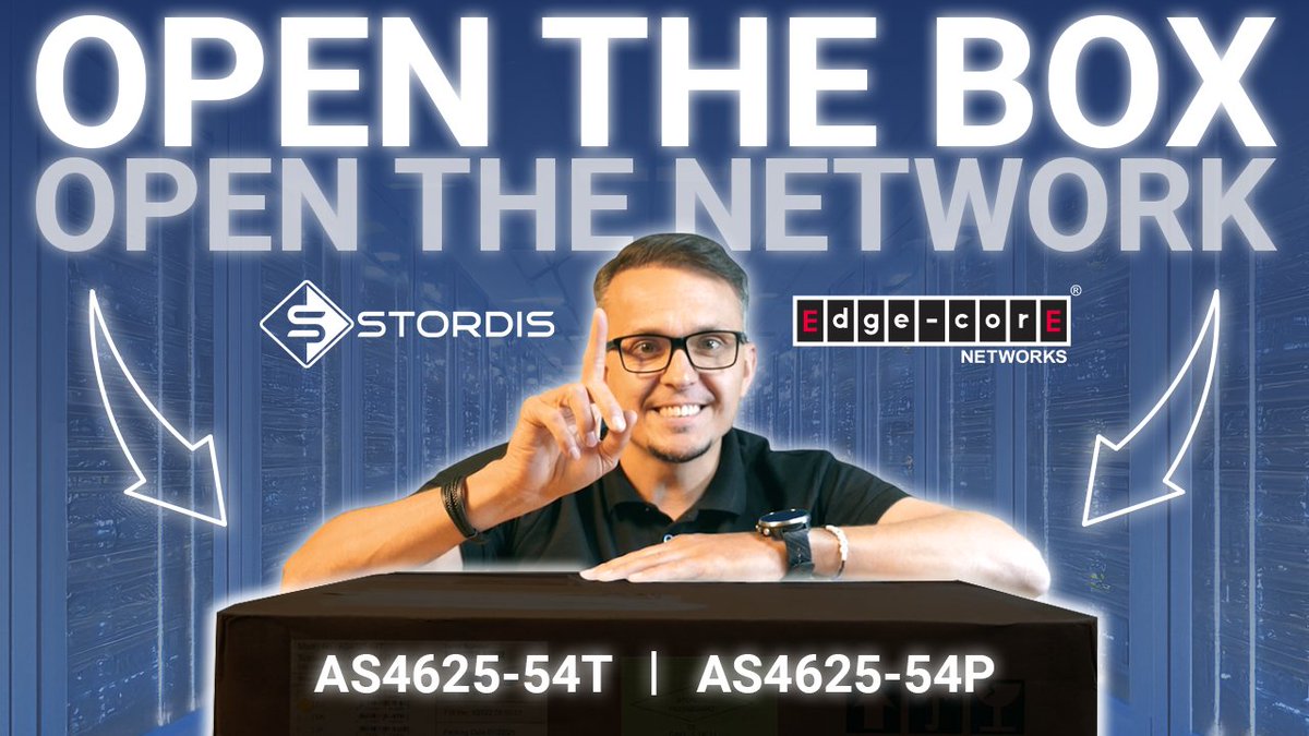 STORDIS – The Open Networking Expert (@stordis_gmbh) on Twitter photo 🚀Video Alert! Choosing the right #1Gswitch for your network just got easier! Unboxing & comparing <a href="/EdgecoreNetwork/">Edgecore Networks</a> #EPS121 vs. #EPS122
➡️PoE vs. non-PoE
➡️Key differences
➡️Best fit for your network
🎥 youtu.be/ku946bRmXmA 🚀Video Alert! Choosing the right #1Gswitch for your network just got easier! Unboxing & comparing <a href="/EdgecoreNetwork/">Edgecore Networks</a> #EPS121 vs. #EPS122
➡️PoE vs. non-PoE
➡️Key differences
➡️Best fit for your network
🎥 youtu.be/ku946bRmXmA