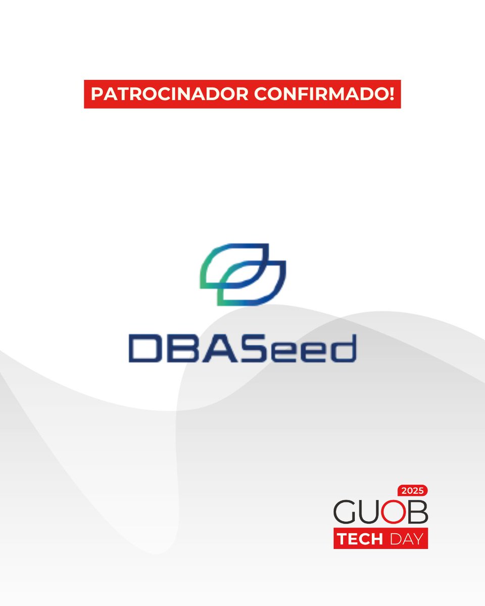 guob_oficial's tweet image. Entusiasta de tecnologia, A DBA Seed está há mais de 20 anos no mercado de serviços para administração de banco de dados e é um dos patrocinadores do GUOB Tech Day!
Já garantiu o seu ingresso?
sympla.com.br/evento/guob-te…

#java #guob #Forms #AI #APEX #GoldenGate #Exadata #Database