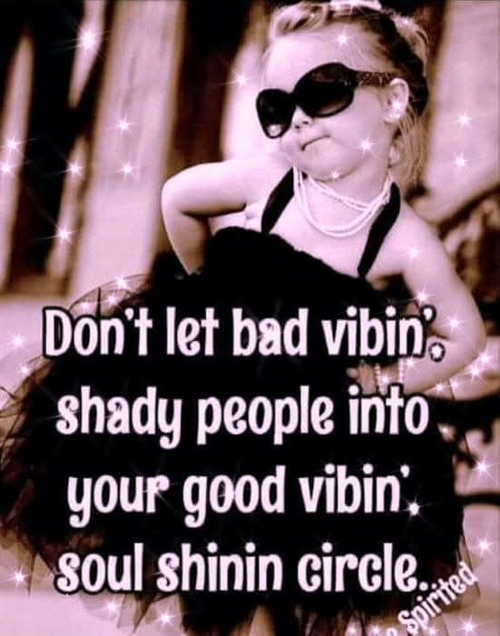 The secret to a great attitude is keeping your circle small and kicking out anybody negative. Don't let them rent space in your head.