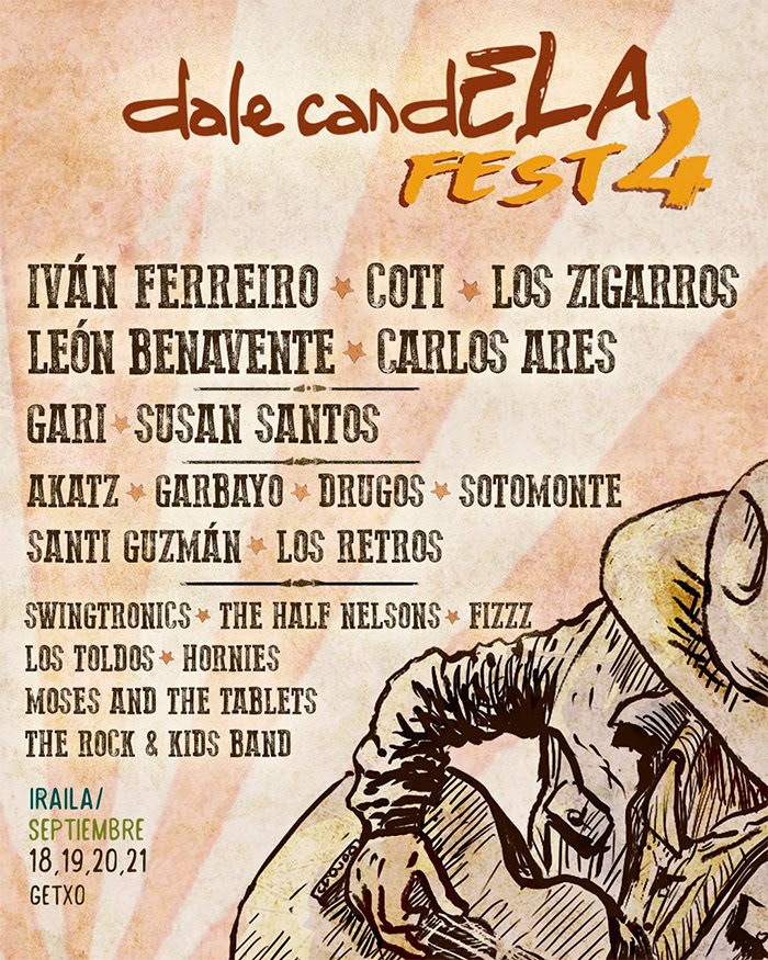 Ultrasonicos1's tweet image. Cerrado el cartel de la cuarta edición del @dalecandela Fest en septiembre en el Puerto Viejo de #Algorta. Nombres como León Benavente o Carles Ars se suman al cartel que ya contaba con @ivanferreiro, @susansantos_, @garbayomusica o @CotiOficial.
lc.cx/pagp5X