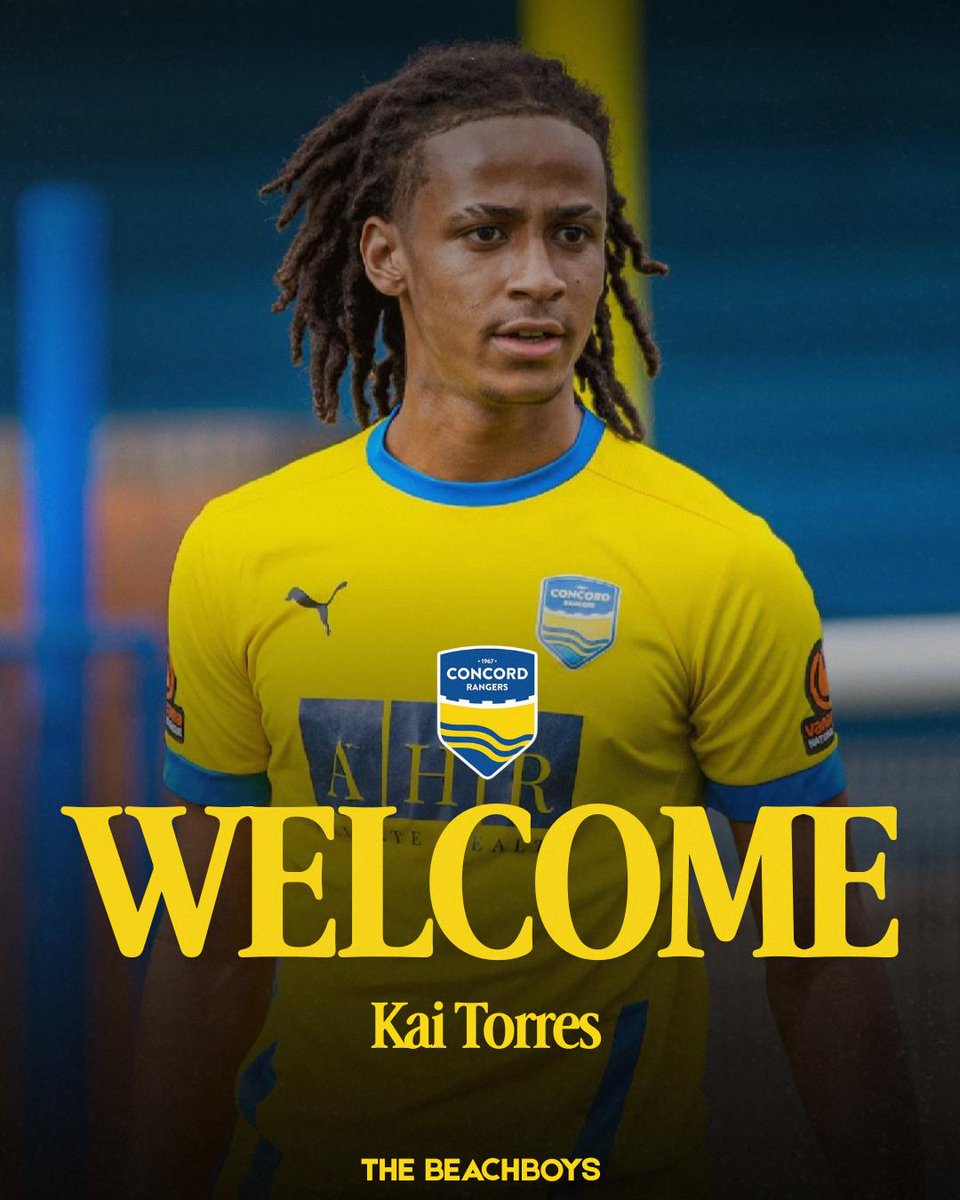 ConcordRangers's tweet image. TORRES SIGNS...🖊️⚽️
Kai joins us on dual registration from @OfficialClarets, the young attacking player has featured & impressed in the last two pre season games!
The club would like to thank Rob Moore, Head of Pathway, for allowing Kai to gain his experience with us! 💛💙