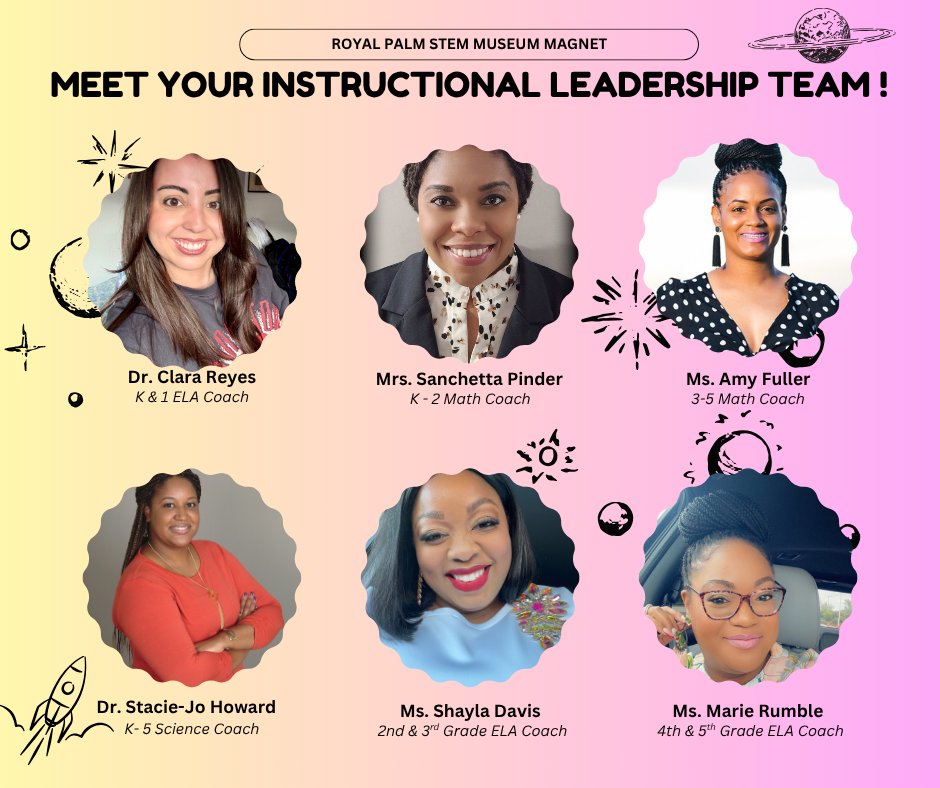Marie Rumble (@rumble_marie) on Twitter photo 🚀 Meet the dream team behind the mission!
Our Instructional Leadership Team is geared up for a year of Learning Without Limits.
Every Student. Every Day. Whatever It Takes. 💯 <a href="/RPE_AP/">Shayla Dekle</a> <a href="/SPinder0111/">Sanchetta Pinder</a> <a href="/Dr_Howard2/">Dr. Stacie-Jo Howard</a> <a href="/teach_n_sneaks/">Teach_N_Sneaks</a>
#LetsGooooo #64Bound #ReadySetSoar 🚀 Meet the dream team behind the mission!
Our Instructional Leadership Team is geared up for a year of Learning Without Limits.
Every Student. Every Day. Whatever It Takes. 💯 <a href="/RPE_AP/">Shayla Dekle</a> <a href="/SPinder0111/">Sanchetta Pinder</a> <a href="/Dr_Howard2/">Dr. Stacie-Jo Howard</a> <a href="/teach_n_sneaks/">Teach_N_Sneaks</a>
#LetsGooooo #64Bound #ReadySetSoar