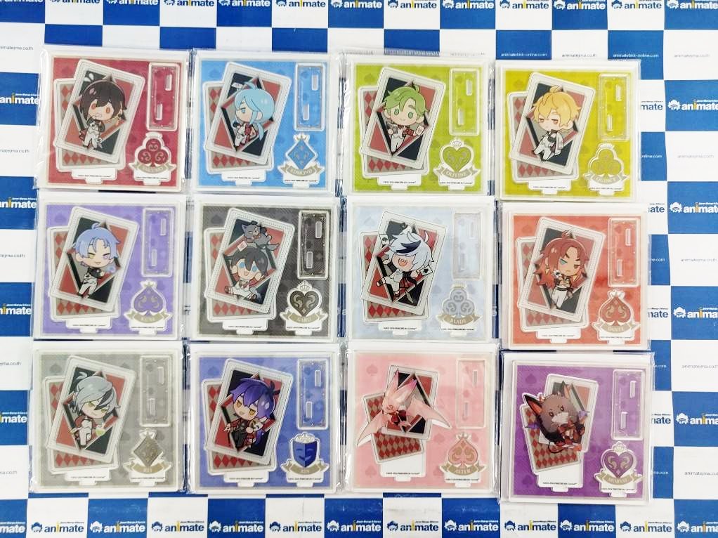 animatejma_bkk's tweet image. สินค้าเข้าใหม่จาก NU: Carnival
Playing Cards Ver.
-Acrylic Stand ราคาแบบละ 640 บาท
-Acrylic Diorama Stand ราคาแบบละ 430 บาท
-A4 Clear File ราคาแบบละ 160 บาท
สมาชิกลด 5%
วางจำหน่ายแล้วทางหน้าร้านอะนิเมทสาขา MBK Center นะครับ
#animatebkk