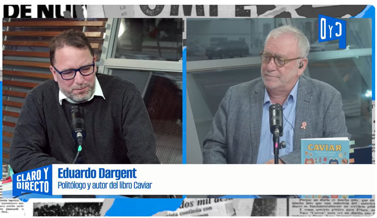 A3rNet's tweet image. Ya estamos con #EduardoDargent para comentar su nuevo libro #Caviar: Del pituco de izquierda al multiverso progre. #ENVIVO: youtube.com/watch?v=2Yv6UB…