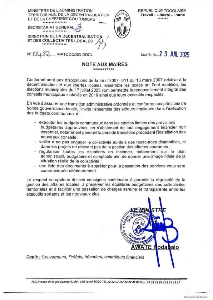 Tu lis ça et tu souris.
1. Des députés en fin de mandat ont adopté une nouvelle constitution.
2. Le ministre est membre d'un gouvernement qui, légalement, n'existe plus mais prend des actes !
3. La HAAC dont le mandat des membres est fini depuis plusieurs mois sanctionne. 

Bref