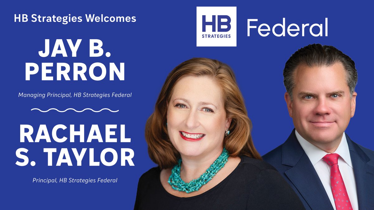 H_B_Strategies's tweet image. HB Strategies just got stronger with two significant additions to our Federal team in Washington:
Jay Perron brings over 20 years working in government relations, helping organizations navigate federal policy and build relationships on Capitol Hill. Jay is known for delivering…