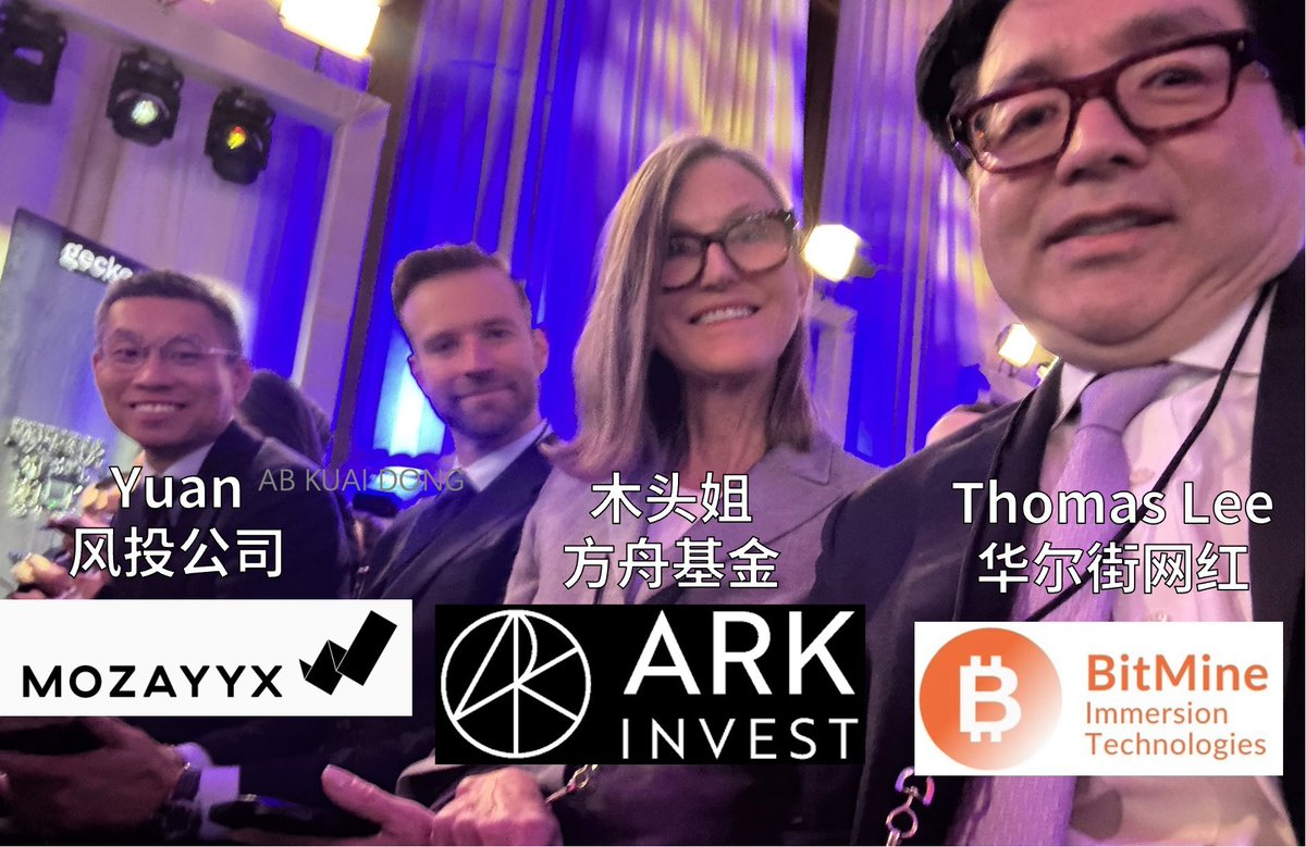目前木头姐旗下ARK 方舟基金，前20 大投资持仓中，有6 家涉及了加密货币，如果去除仅涉及持有比特币的特斯拉。  那么木头姐，现在在加密公司的仓位占比，已经达到了