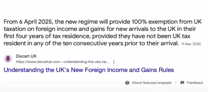 mr_alexlogan's tweet image. Is the UK the new move for ecom bros?
No tax on foreign income
For global ecom brands, this could be a massive advantage.