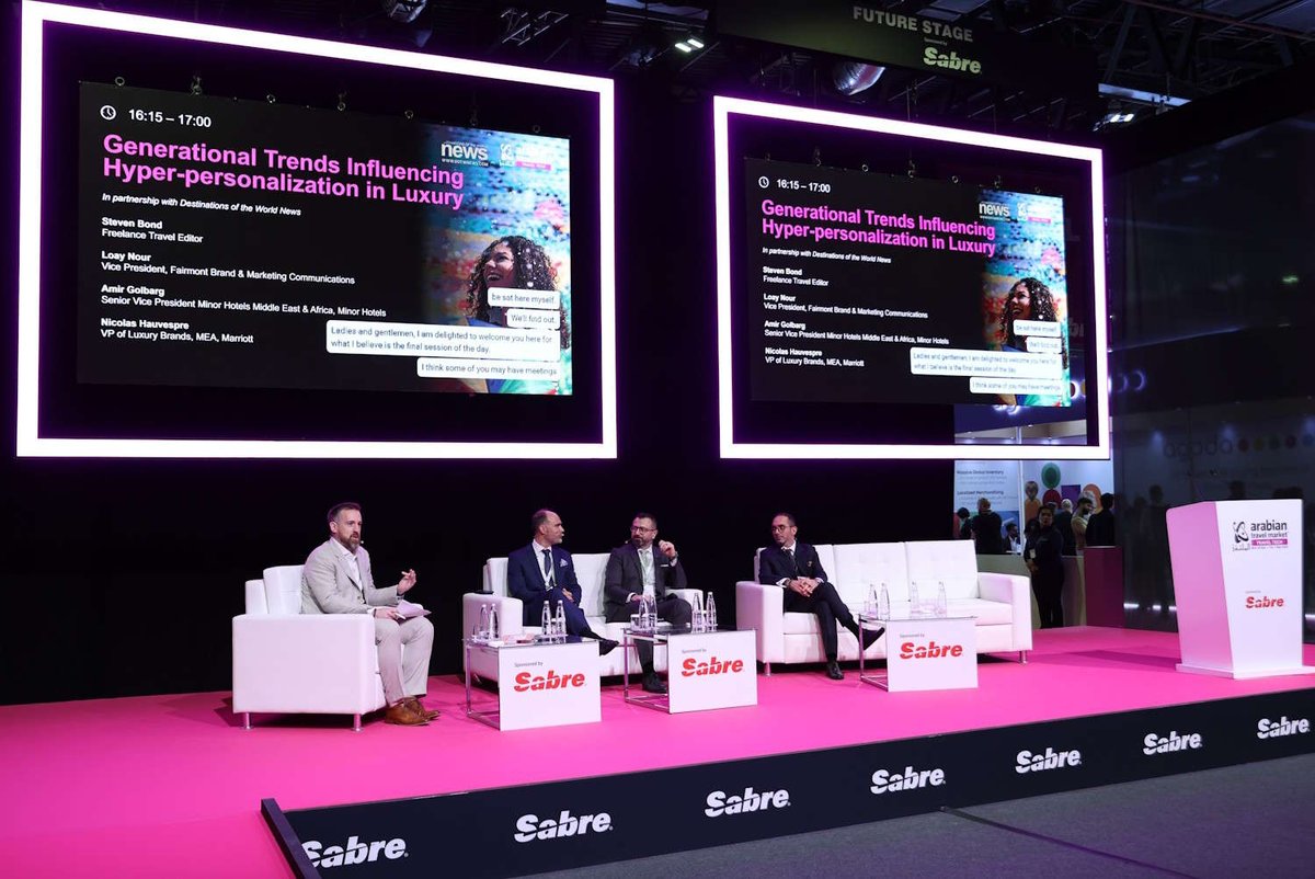 Hyper-personalisation is redefining luxury hospitality! 

Discover more  👇
spkl.io/6012AGNzp

#LuxuryTravel #HospitalityInnovation #Personalisation #ATM2025 #TravelIndustry