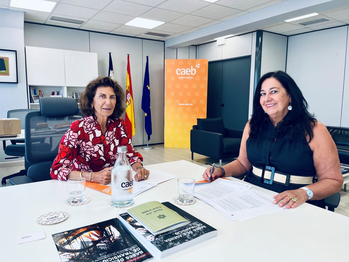 CAEB (@caeb) on Twitter photo CAEB colaborará con el <a href="/goib/">Govern de les Illes Balears</a> en la mejora de la competitividad empresarial, la simplificación administrativa y el acceso a financiación
🗣️ <a href="/CarmenPlanas/">Carmen Planas</a> “Son grandes prioridades de la patronal que contribuirán a la mejora de la productividad”
➕ Info 👉 caeb.es/comunicacion/n… CAEB colaborará con el <a href="/goib/">Govern de les Illes Balears</a> en la mejora de la competitividad empresarial, la simplificación administrativa y el acceso a financiación
🗣️ <a href="/CarmenPlanas/">Carmen Planas</a> “Son grandes prioridades de la patronal que contribuirán a la mejora de la productividad”
➕ Info 👉 caeb.es/comunicacion/n…
