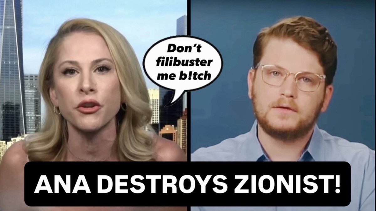TheMumMuslim's tweet image. Not only was it incredibly satisfying to see @AnaKasparian let rip on yet another zionist bot doing his rehearsed propaganda bit for Israel / Satan; her anger, outrage, frustration, and hurt - as he shamelessly lied and glorified the murder and starvation of innocent…
