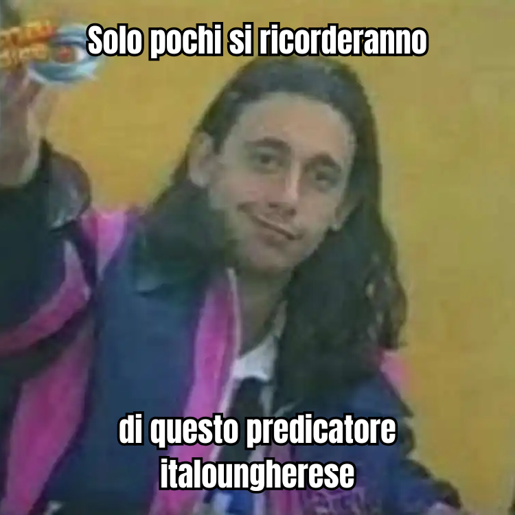 Dio's tweet image. Che era (letteralmente) adorato dalle folle.
