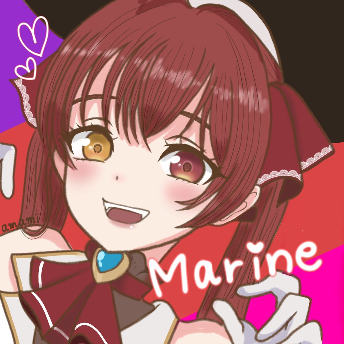 amami338's tweet image. 友達のリクエストでホロライブの宝鐘マリンちゃんファンアート☺
バタバタ落ち着いたのでまたお絵描き始めます✨