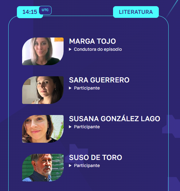 Depucoruna's tweet image. ✍️ Agora é o turno de reflexionar sobre a literatura galega!
👥 Na mesa de debate estarán Marga Tojo, Sara Guerrero, Susana González Lago e Suso de Toro.
Entra pinchando aquí 🔗 youtube.com/watch?v=EWFErH…