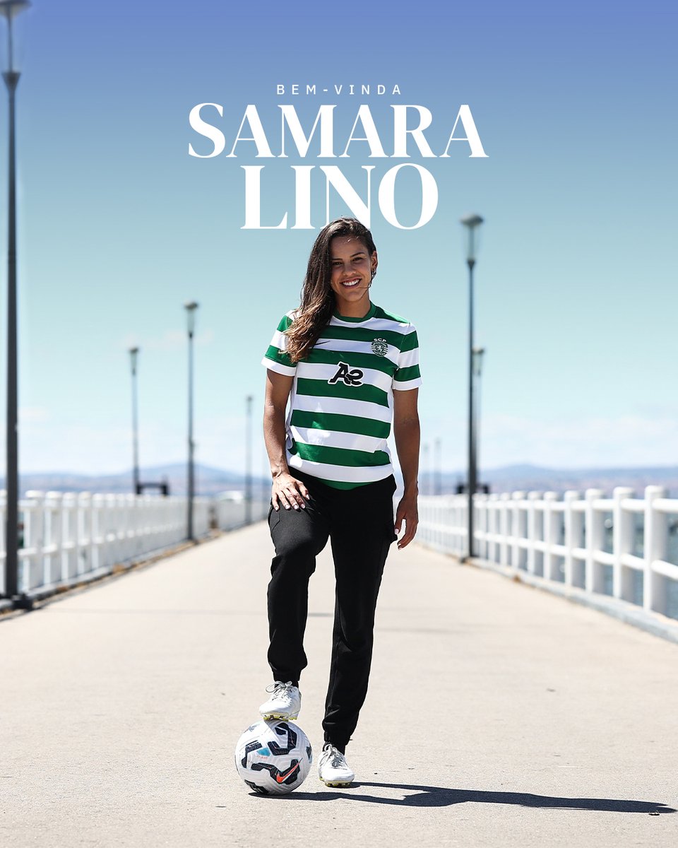 FutFemSCP's tweet image. Samara Lino é Leoa 🦁 #FutFemSCP
⚽️ Médio | 🇵🇹 Portuguesa
ℹ️ 26 anos | 🔚 SCU Torreense