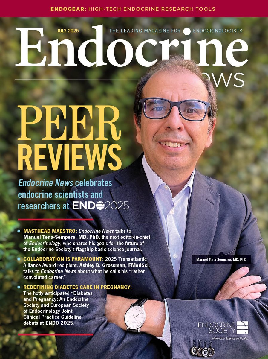 Endocrine_News's tweet image. During #ENDO2025 in San Francisco this month, @TheEndoSociety released “Diabetes and Pregnancy: An Endocrine Society and European Society of Endocrinology Joint Clinical Practice Guideline” with the @ESEndocrinology.
Get the details here:
endocrinenews.endocrine.org/redefining-dia…