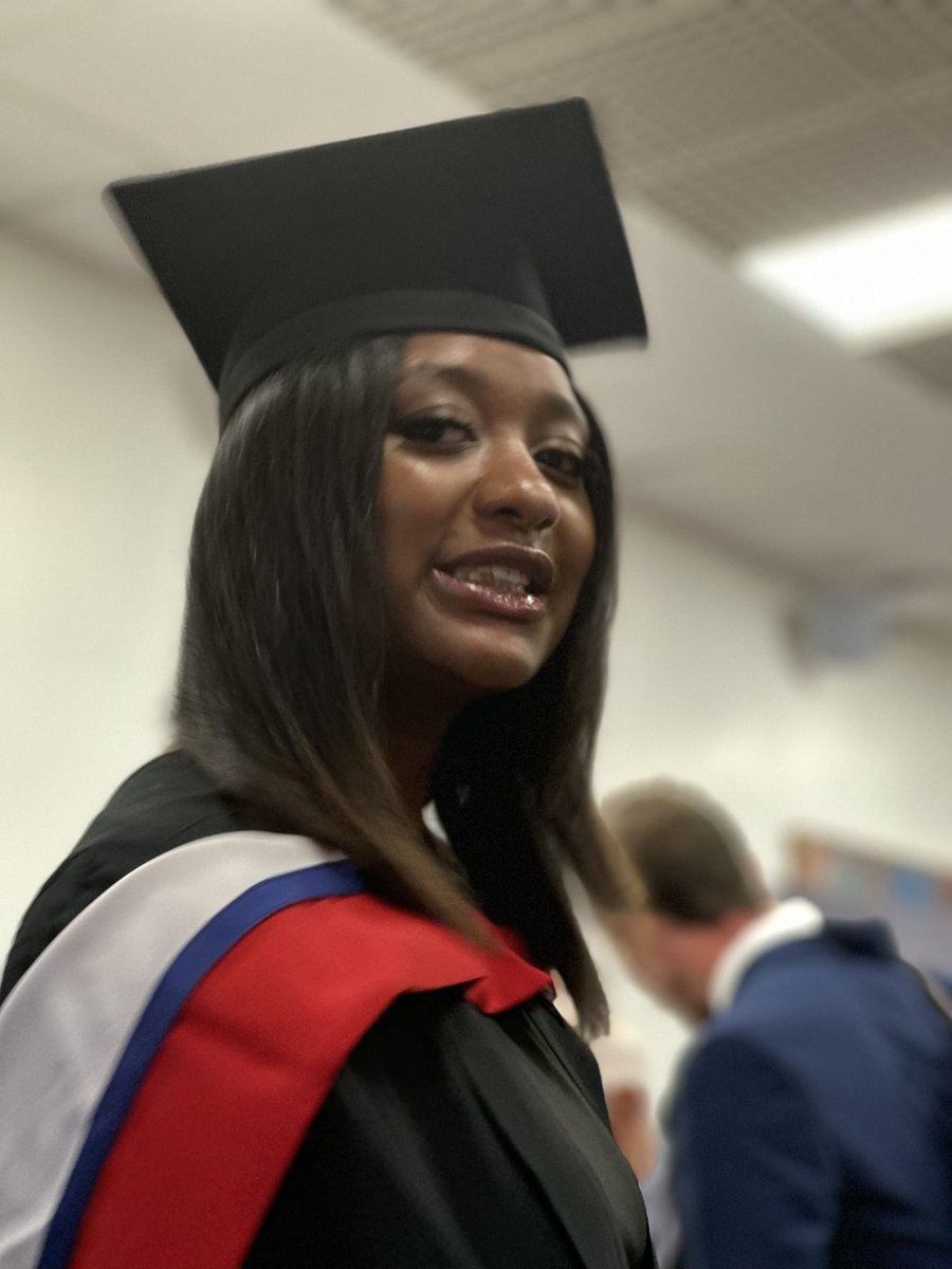 I had you when I was so young, and we grew up together. Today, watching you graduate fills me with a pride I can’t put into words. You are my greatest achievement and my biggest blessing. Beyond proud of you, my beautiful girl.  #ProudMom #GraduationDay 🎓