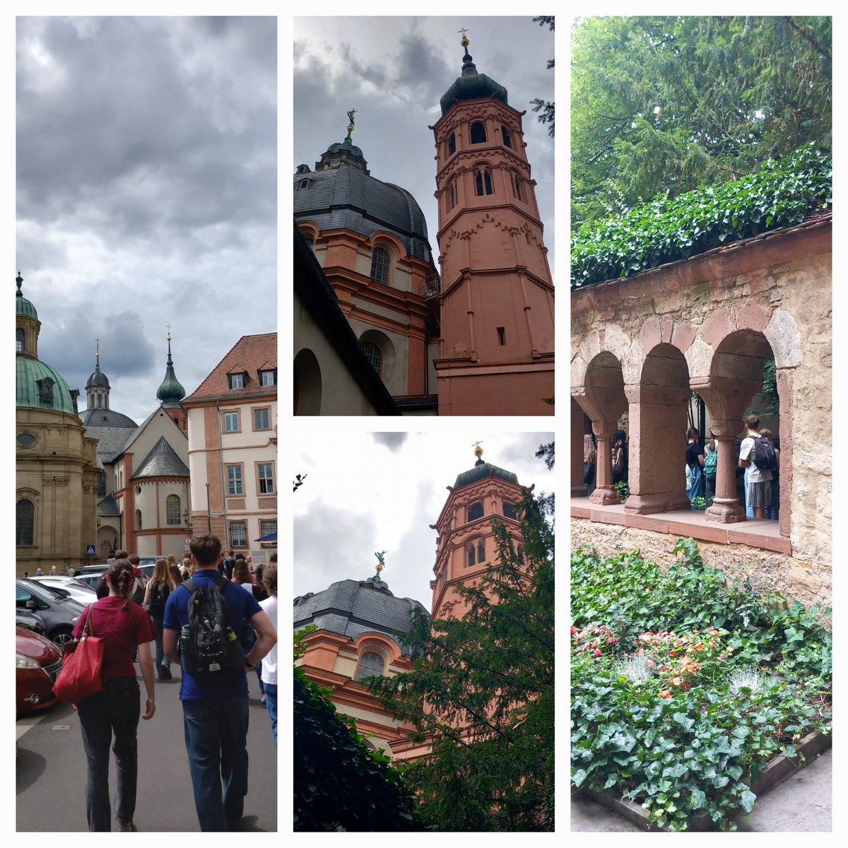 #GPCNuremberg visited Würzburg in Unterfranken today for a tour of the city. It was interesting to learn that it was an Irish monk, St Kilian, who brought Christianity to Würzburg from Ireland in 686! No surprise therefore that Würzburg has over 60 churches!