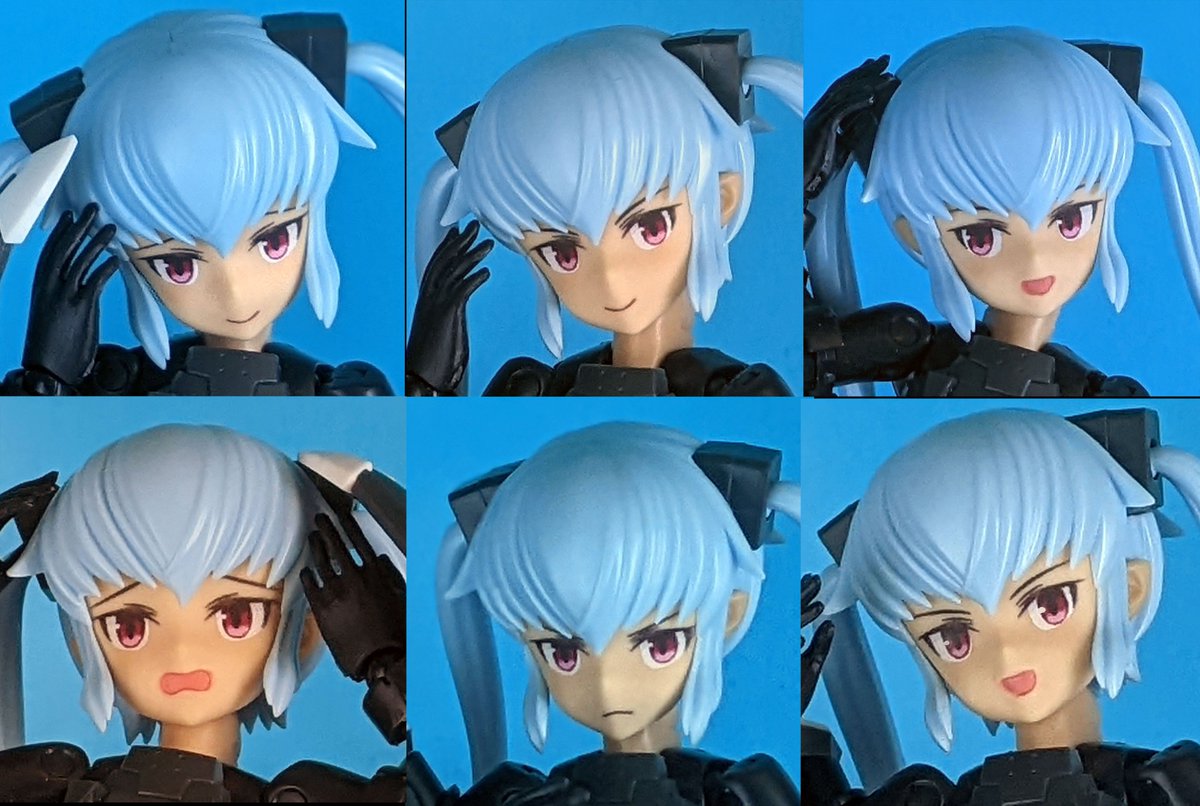 suvenia_pr's tweet image. 【お知らせWF4】
#WF2025夏 #ワンフェス2025夏
#wf2025s #ワンフェス2025s
RAVE RED Monster
▶︎4-08-12
新作
#メガミデバイス #武装神姫 用フェイスパーツセット
・アーンヴァル用
・ストラーフ用
各5000円
目と口はUVプリンタで印刷済み