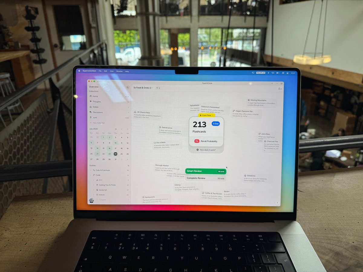 Flashcards. Spaced repetition. Last few touches ✨