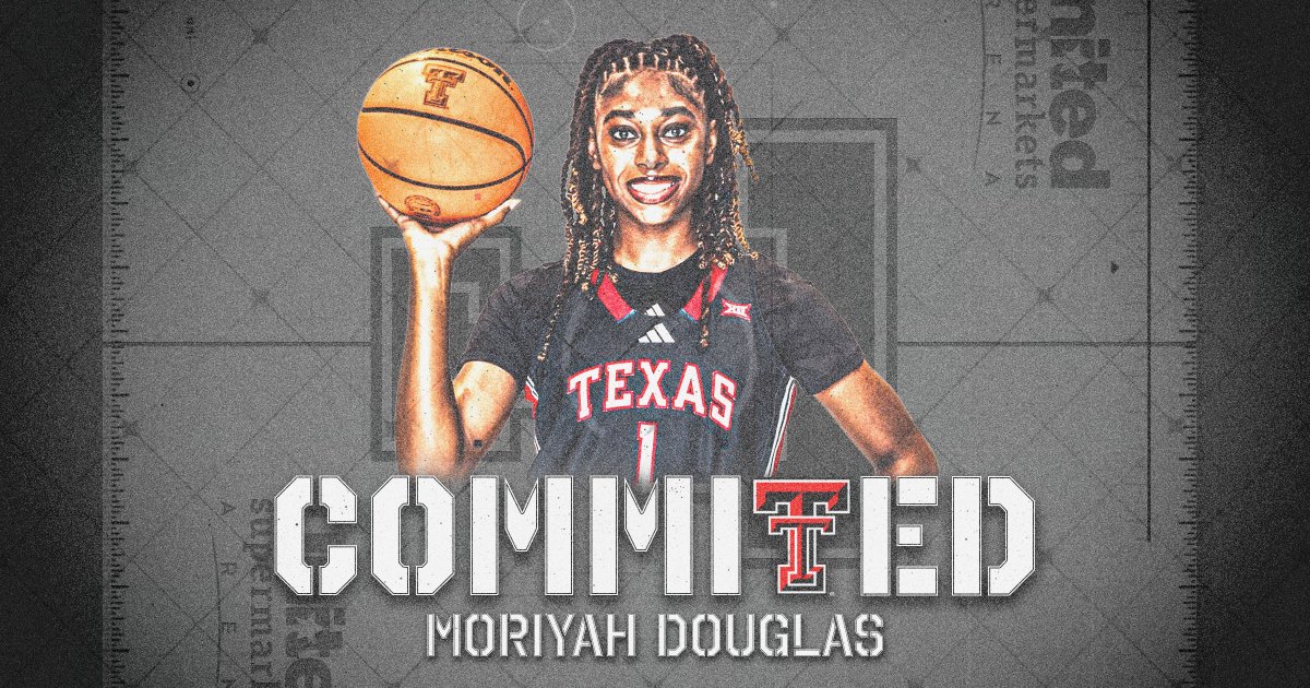 RedRaiderSports's tweet image. The Texas Tech Lady Raiders have added a commitment from Class of 2026 Wing Moriyah Douglas (@moriyah_elann)‼️
The 6'4" Wing out of John Burroughs also had offers from Missouri, Arkansas and Gonzaga amongst many others.
➡️ on3.com/sites/red-raid…