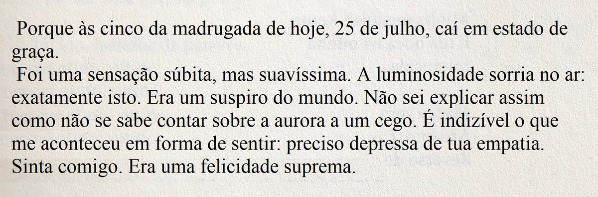 dallowayclrss's tweet image. π "Γgua viva" (1973)
β Clarice Lispector
π Julho, dia 25, 2025 Γ s 5 horas AM β³