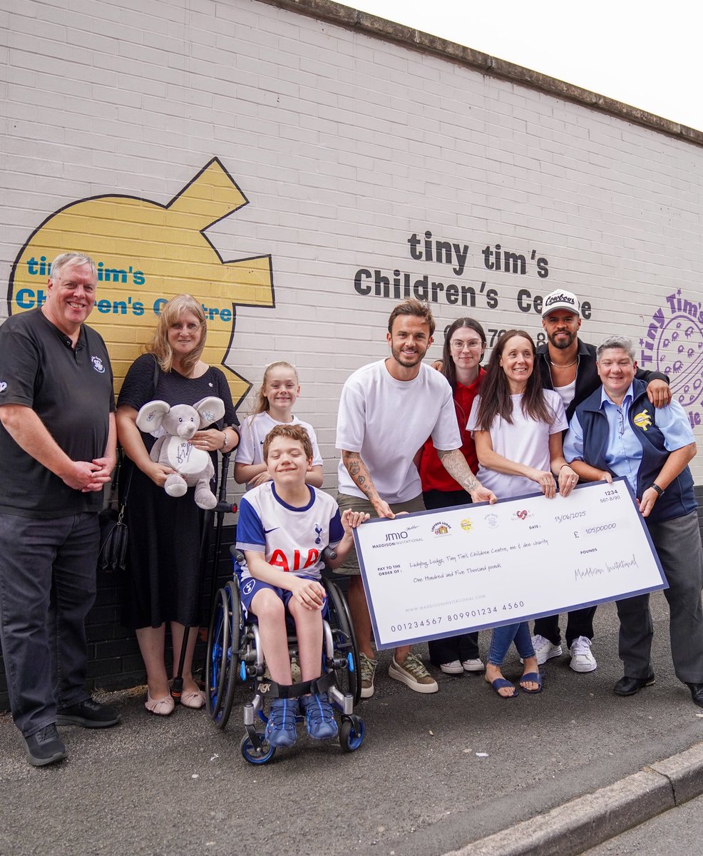 £105,000 raised!!!!! 💵💰 
Such a proud and quite emotional moment to be honest. Can’t believe we managed to raise that much cash for my Godbrother Jacob and his chosen charities that support him so brilliantly. Thank you to everyone who was a part of the 3rd edition of The