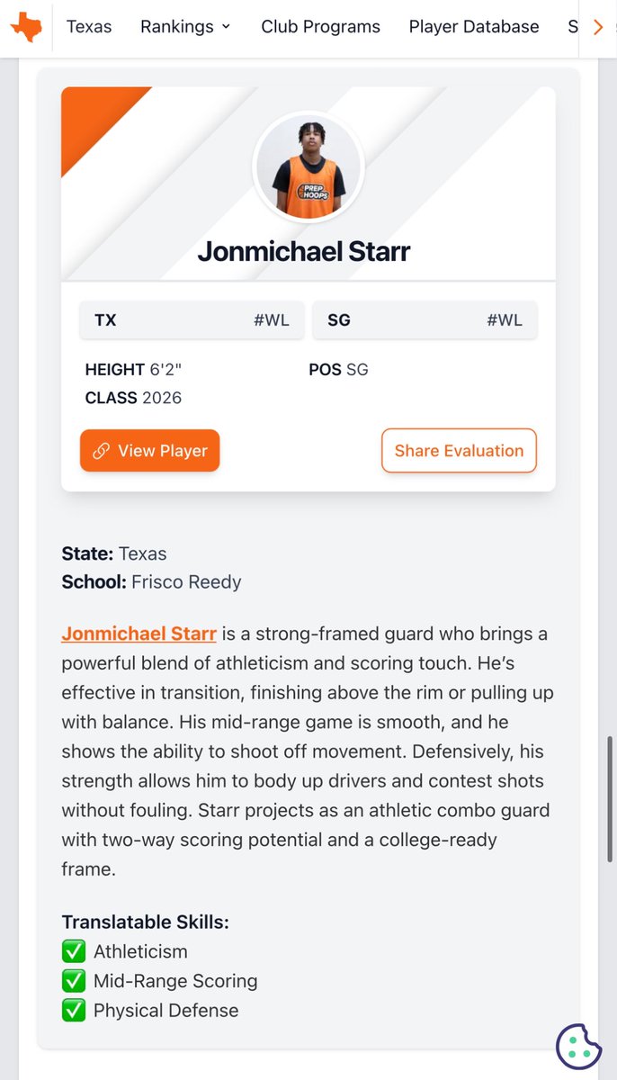Appreciate the write up! <a href="/JayFryeNBA/">Jay Frye</a> <a href="/PrepHoopsTX/">Prep Hoops Texas</a>