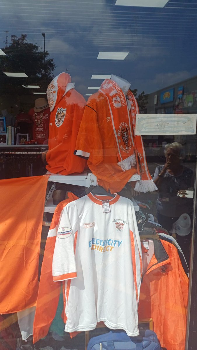 Loads off old  Blackpool retro gear in trinity hospice on vicarage lane some stuff brand new