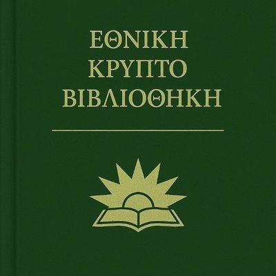 Η Εθνική Κρύπτο Βιβλιοθήκη είναι on air προσβάσιμη προς όλους.

Ένα follow θα εκτιμηθεί δεόντως. 👇🏻

<a href="/CryptoLibraryGR/">Εθνική Κρύπτο Βιβλιοθήκη</a>

#CryptoLibraryGR
