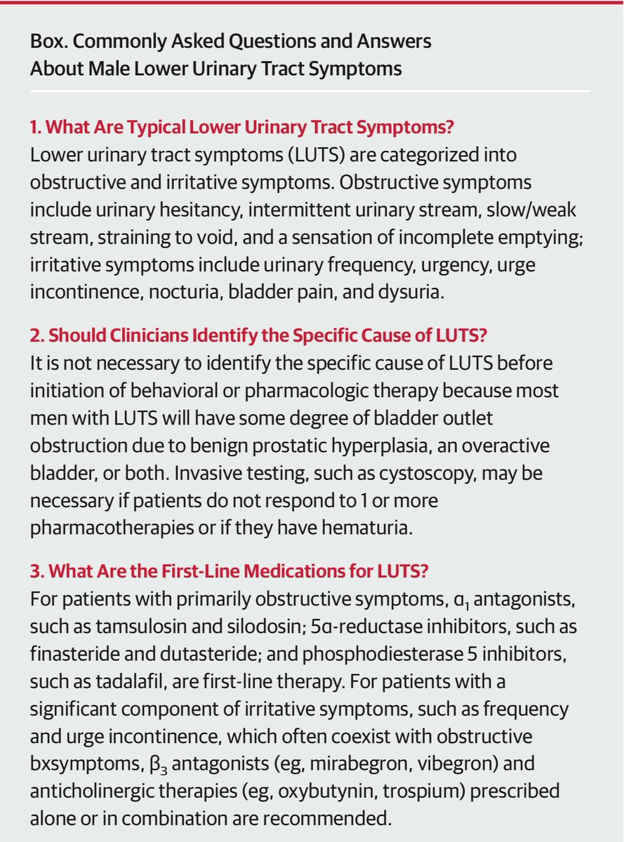abdulfatah0865's tweet image. #LowerUrinaryTract #symtoms in Men
#CommonlyAskedQuestions about #LUTS