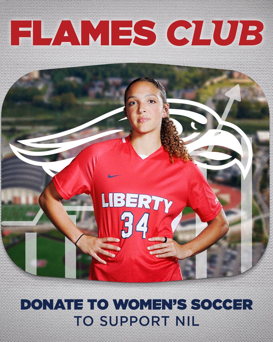 Liberty Women's Soccer (@libertywsoccer) on Twitter photo Support Liberty Women's Soccer NIL initiatives and help empower the next generation of student-athletes
More Info: libertyflames.co/4kTIgn8 Support Liberty Women's Soccer NIL initiatives and help empower the next generation of student-athletes
More Info: libertyflames.co/4kTIgn8
