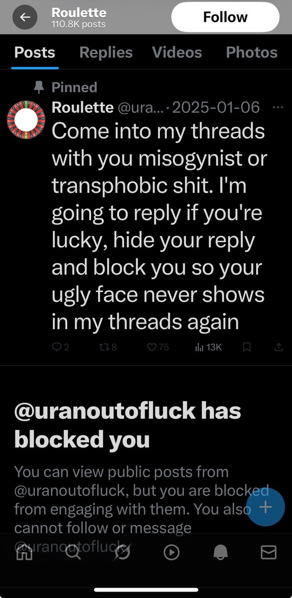 C25216702C's tweet image. They reply then block