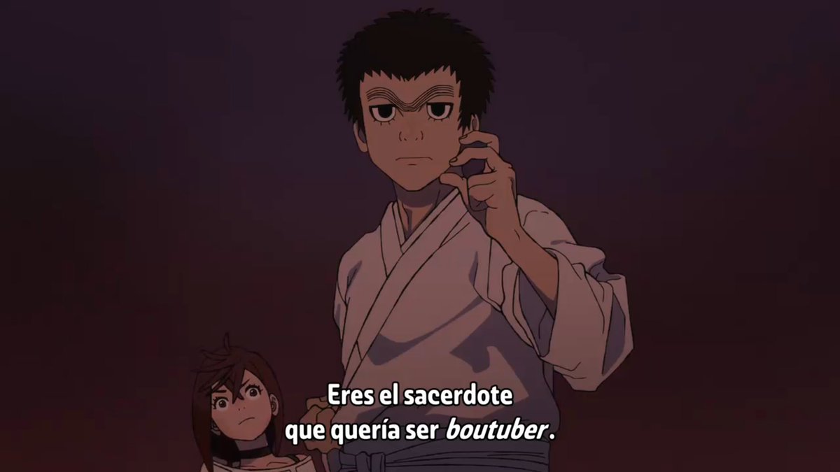 yabuex's tweet image. Dandadan S2 capítulo 4 ✅
Momo usa al gusano como manguera xd
Aparece el sacerdote para ayudarla, pero también llega "Jiji" a causar problemas 😬
Por suerte, también aparece la abuela y sella a Jiji 🤧
Además, vemos que Okarun sigue con vida 🥹
#Dandadan #ダンダダン