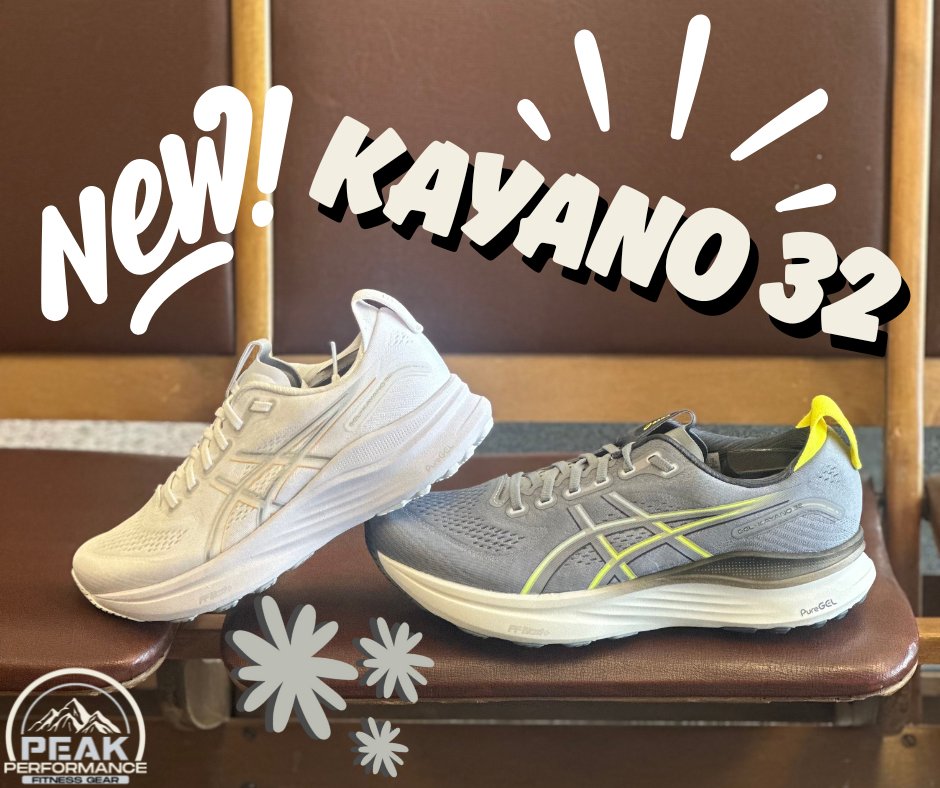 Lace up for the ultimate running experience with the NEW ASICS KAYANO 32! Designed for comfort and support, these kicks are perfect for every step of your journey. The KAYANO 32 will elevate your performance and keep you moving forward.
