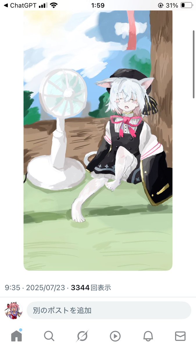 l_pihy's tweet image. 視聴数が小夜で激アツ