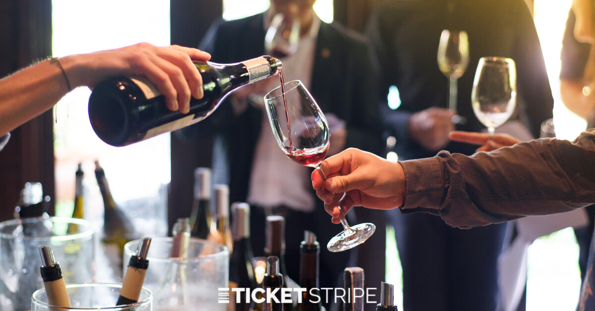 ticketstripe's tweet image. 🍷 Planning a wine event? TicketStripe helps you sell tickets for wine events— without the steep fees.

• Track sales &amp;amp; attendees
• Boost promo with built-in tools
• Check in guests fast with our app
• Collect 100% of sales when buyers pay fees

rpb.li/NwU7dh